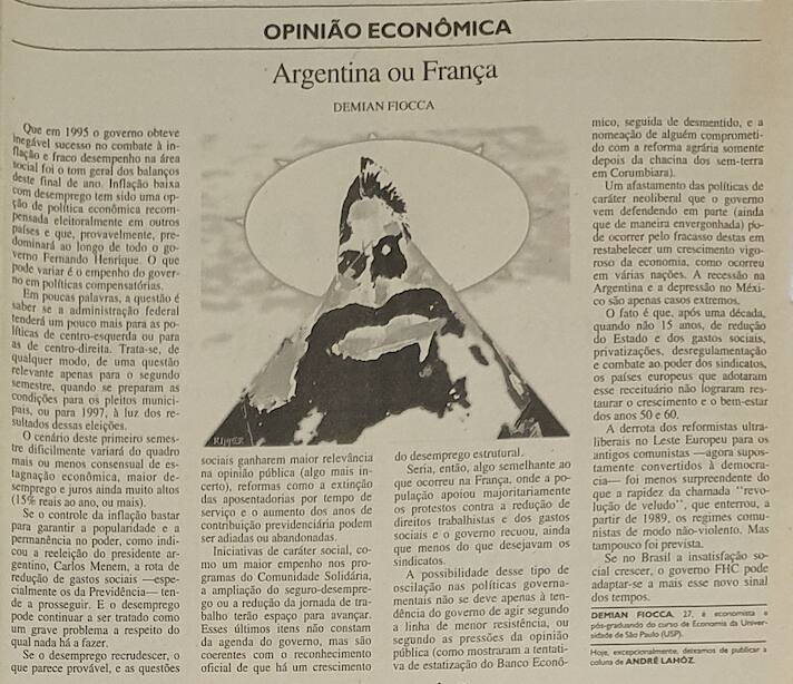 Demian Fiocca coluna Folha de São Paulo
